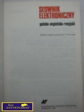 SŁOWNIK ELEKTRONICZNY - POLSKO-ANGIELSKO-ROSYJSKI
