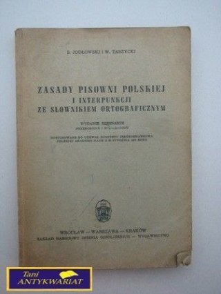 ZASADY PISOWNI POLSKIEJ I INTERPUNKCJI ZE ...