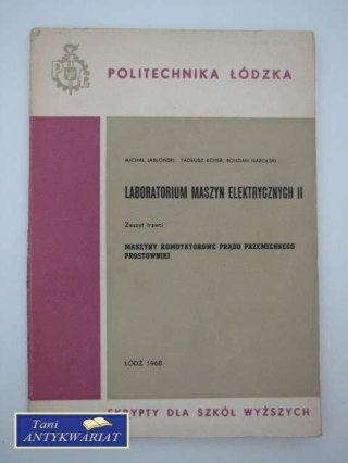 LABORATORIUM MASZYN ELEKTRYCZNYCH II