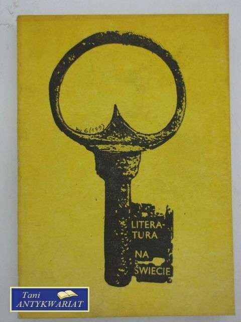 LITERATURA NA ŚWIECIE NUMER 6