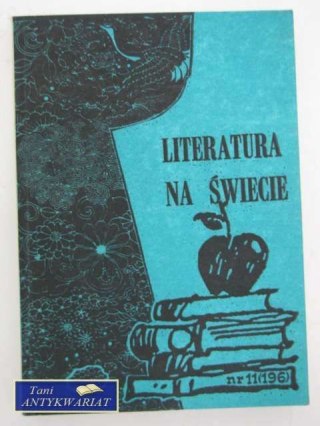 LITERATURA NA ŚWIECIE WARSZAWA 1987