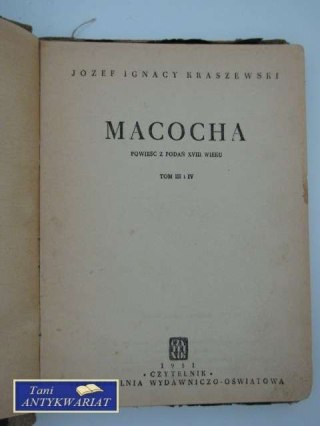 MACOCHA t. III, IV