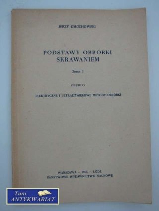 PODSTAWY OBRÓBKI SKRAWANIEM