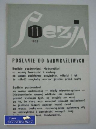 POEZJA 11/85