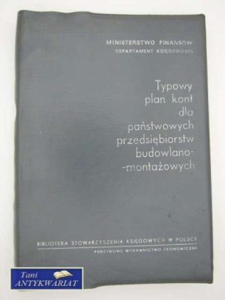 TYPOWY PLAN KONT DLA PAŃSTWOWYCH PRZEDSIĘBIORSTW...