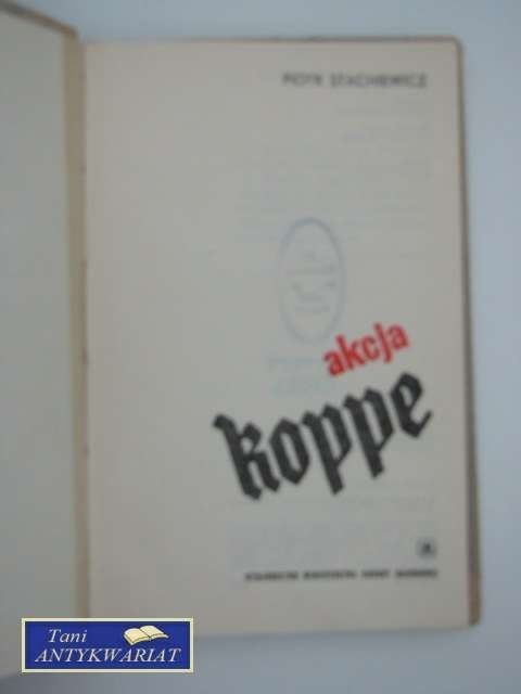 AKCJA KOPPE AKCJA KOPPE