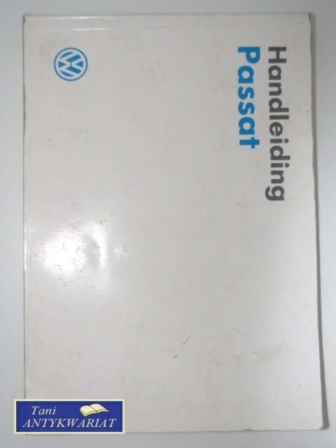 HANDLEIDING PASSAT INSTRUKCJA OBSŁUGI