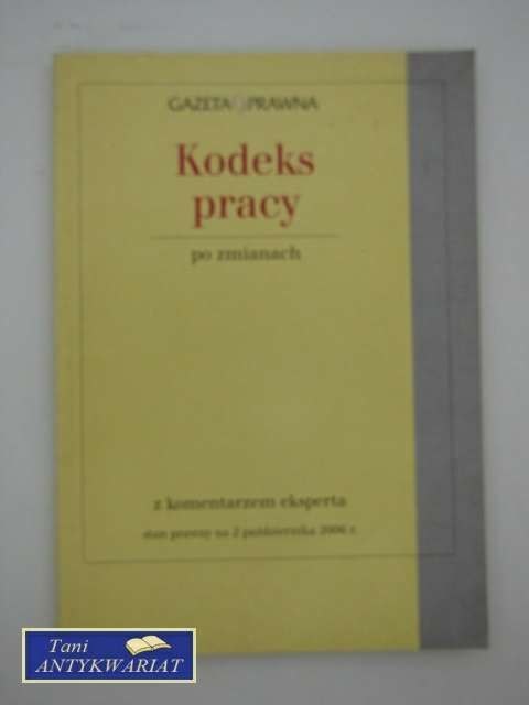 KODEKS PRACY