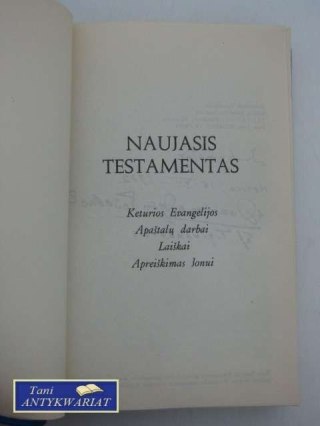NAUJASIS TESTAMENTAS