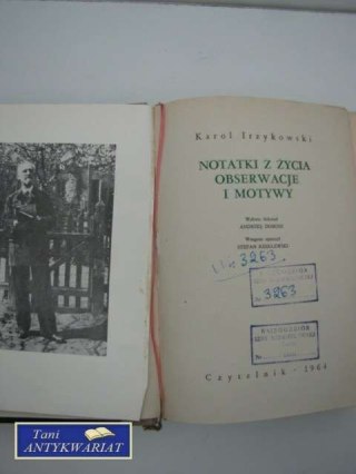 NOTATKI Z ŻYCIA OBSERWACJE I MOTYWY