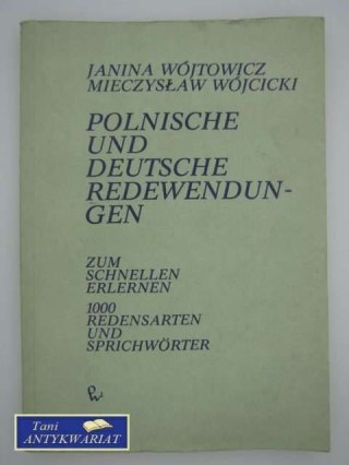 POLISHE UND DEUTSCHE REDEWENDUNGEN
