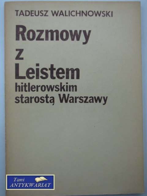 ROZMOWY Z LEISTEM