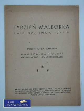TYDZIEŃ MALBORKA