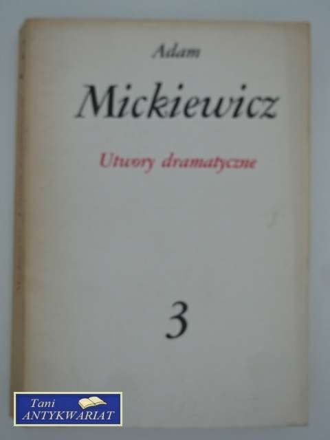 UTWORY DRAMATYCZNE T. III