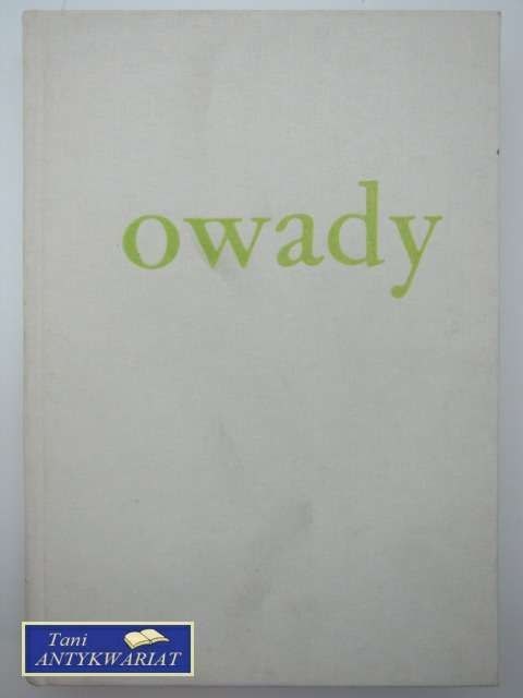 ZWIERZĘTA ŚWIATA - OWADY