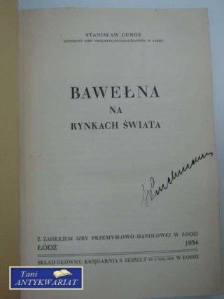 BAWEŁNA NA RYNKACH ŚWIATA