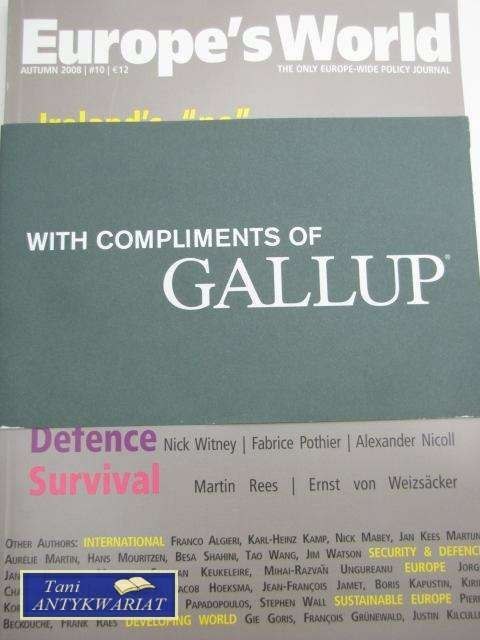 EUROPE'S WORLD 10/2008