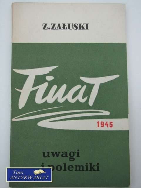 FINAŁ 1945 UWAGI I POLEMIKI