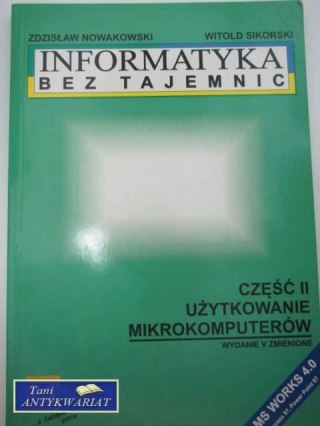 INFORMATYKA BEZ TAJEMNIC CZĘŚĆ II