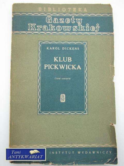 KLUB PICKWICKA część 4