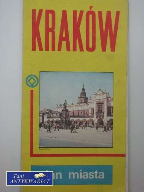 KRAKÓW PLAN MIASTA