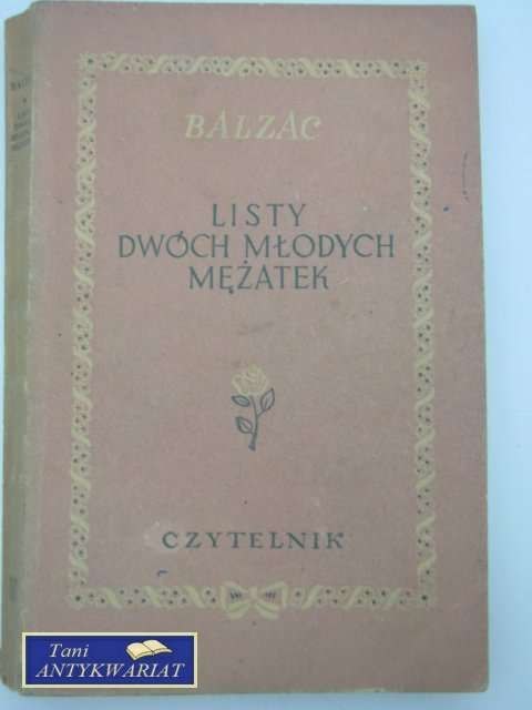 LISTY DWÓCH MŁODYCH MĘŻATEK LISTY DWÓCH MŁODYCH MĘŻATEK