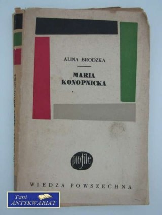MARIA KONOPNICKA