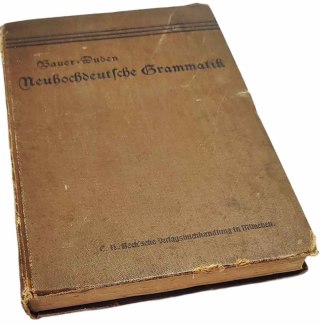 Neuhochdeutschen Grammatik wyd. 1908 rok