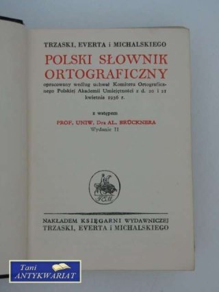 POLSKI SŁOWNIK ORTOGRAFICZNY