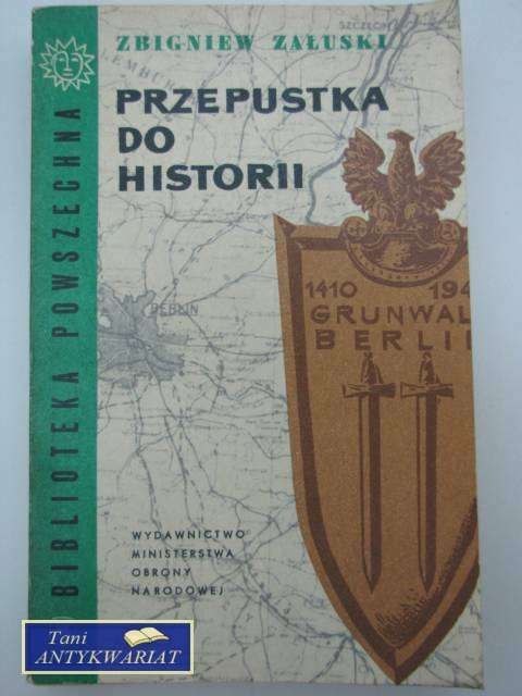 PRZEPUSTKI DO HISTORII