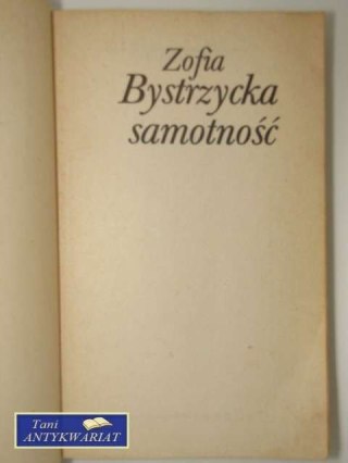SAMOTNOŚĆ