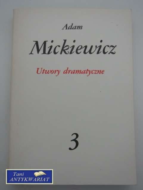 UTWORY DRAMATYCZNE