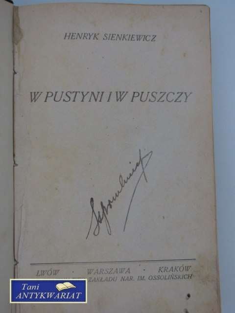 W PUSTYNI I W PUSZCZY