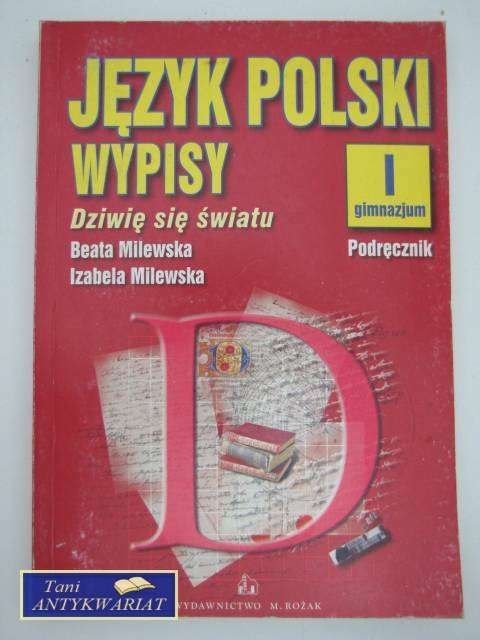 JĘZYK POLSKI DZIWIĘ SIĘ ŚWIATU