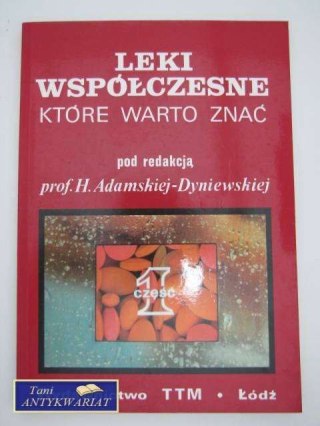 LEKI WSPÓŁCZESNE CZĘŚĆ 1
