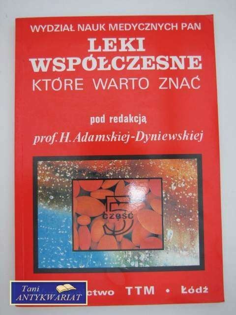 LEKI WSPÓŁCZESNE CZĘŚĆ 5 LEKI WSPÓŁCZESNE CZĘŚĆ 5