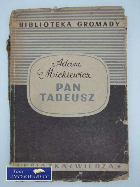 PAN TADEUSZ