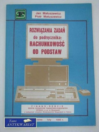 RACHUNKOWOŚĆ OD PODSTAW ROZWIĄZANIA ZADAŃ