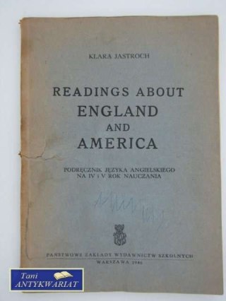 READINGS ABOUT ENGLAND END AMERICA