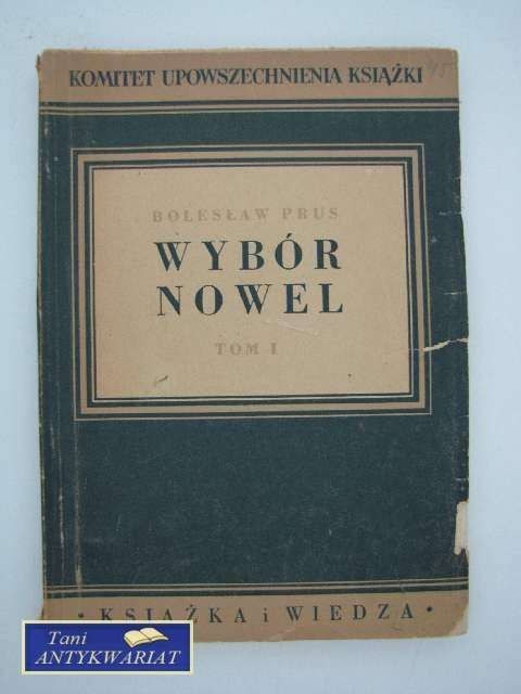 WYBÓR NOWEL TOM 1