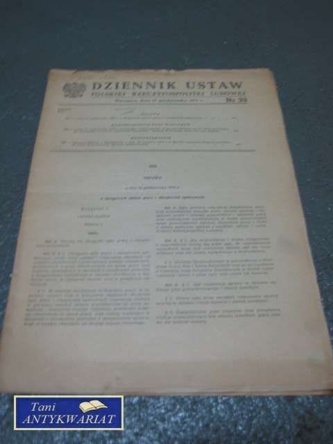 DZIENNIK USTAW PRL NR 13