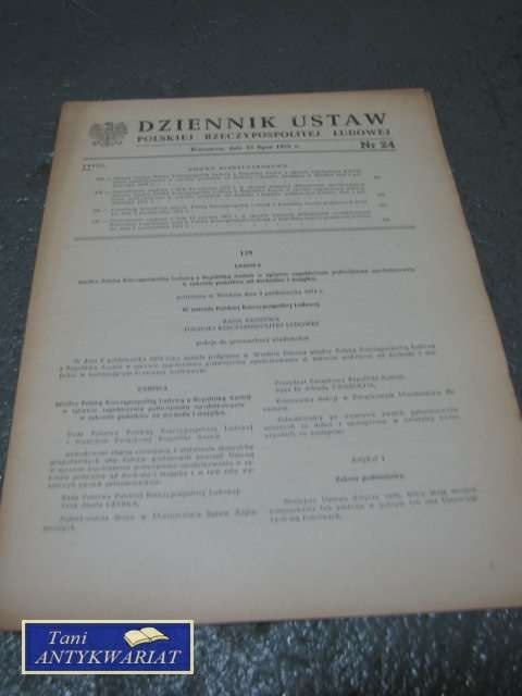 DZIENNIK USTAW PRL NR 24