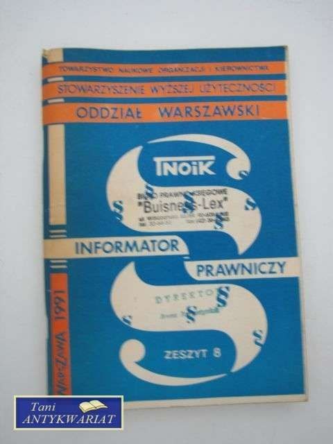 INFORMATOR PRAWNICZY