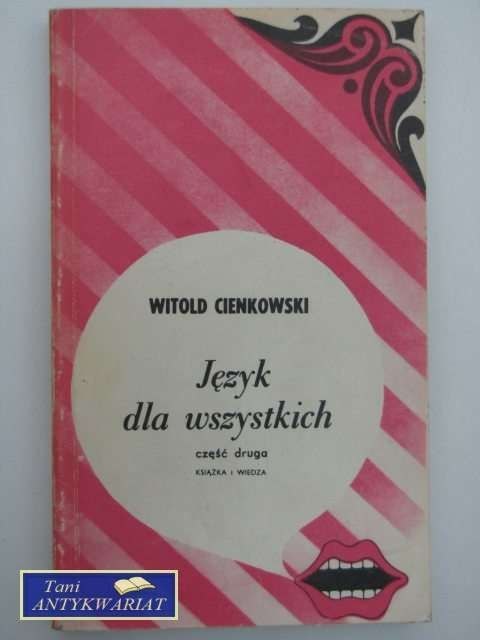 JĘZYK DLA WSZYSTKICH cz.2