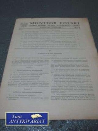 MONITOR POLSKI NR 9
