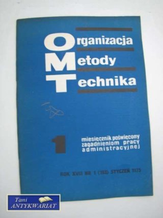 ORGANIZACJA METODY TECHNIKA NR 1