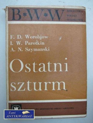 OSTATNI SZTURM