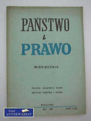 PAŃSTWO I PRAWO-LUTY 1977