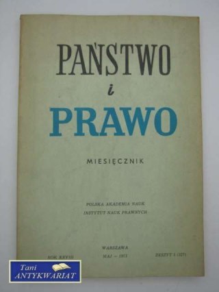 PAŃSTWO I PRAWO-MAJ