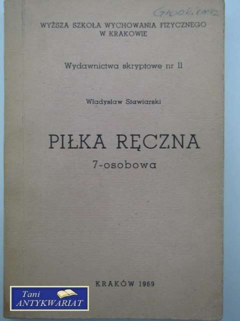PIŁKA RĘCZNA 7-OSOBOWA